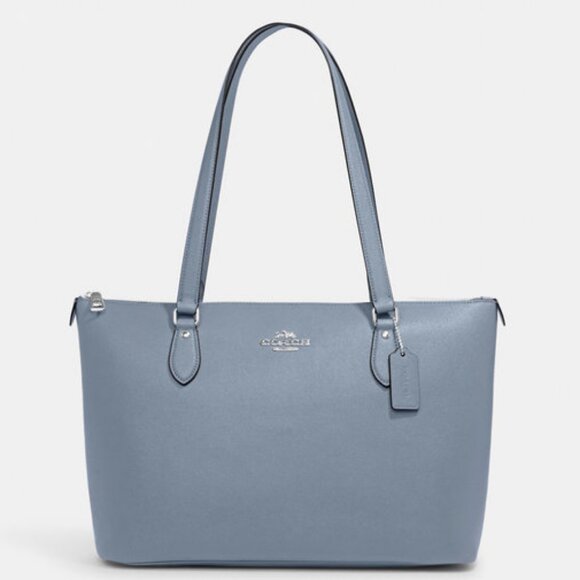 Coach Gallery Tote Mist Grey - Picture 1 of 7
